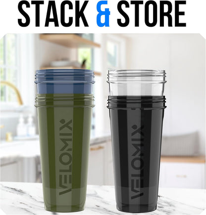 4 Pack 28oz Protein Shaker Bottle for Protein Mixes, Burgundy