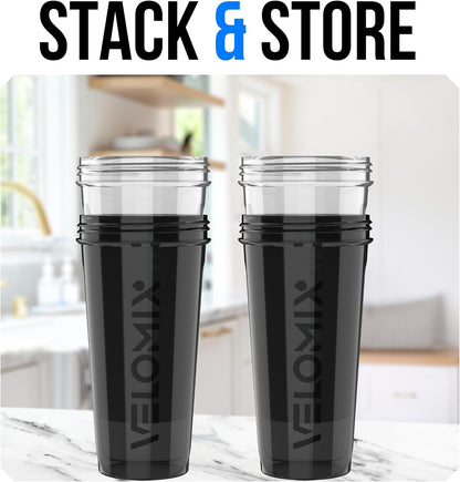 4 Pack 28oz Protein Shaker Bottle for Protein Mixes, Burgundy
