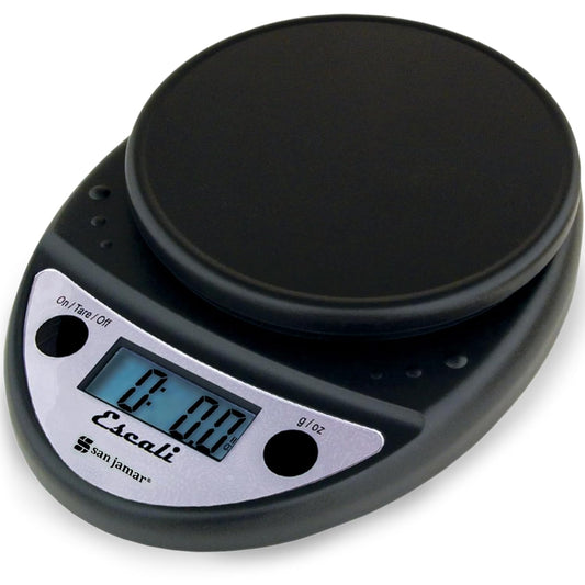 San Jamar Primo NSF Listed Digital Scale, 11 lb/5 kg, Black (SCDGP11BK)