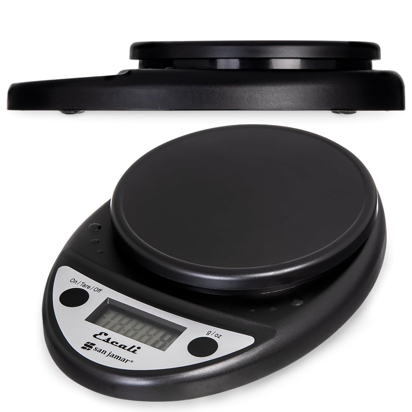 San Jamar Primo NSF Listed Digital Scale, 11 lb/5 kg, Black (SCDGP11BK)