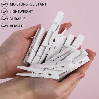 50pcs 2.2 Inches Colored Clothes Pins Waterproof Metal Chip Clips Steel Clip for Food Bag, Chips Bag, Paper