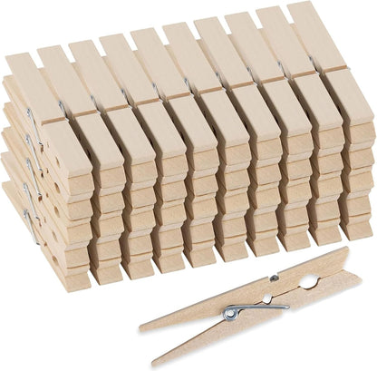 50pcs 2.2 Inches Colored Clothes Pins Waterproof Metal Chip Clips Steel Clip for Food Bag, Chips Bag, Paper