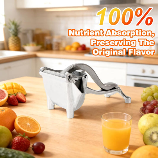 Aluminum Alloy Fresh Fruit Juice Extractor,Easy Use & Clean,Easy to juice | Hand Juicer Squeezer,Squeezer Citrus Juicer,Easy to Use & Clean,Non-Slip Ergonomic Grip,for Citrus