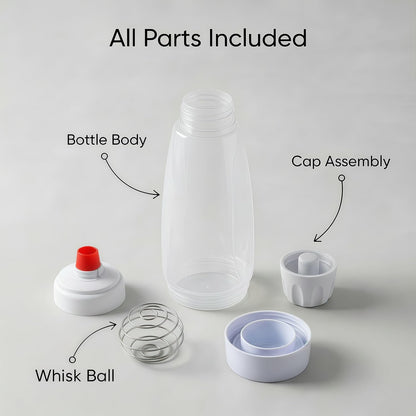 2PCS Pancake Batter Dispenser Bottle for Mixing and Pouring Perfect Batter Ideal for Pancakes Muffins Cupcakes and More Essential Mixer and Shaker Bottle for Kitchen Cooking and Baking
