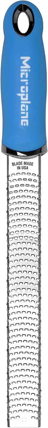 Premium Classic Zester Cheese Grater - Neon Blue