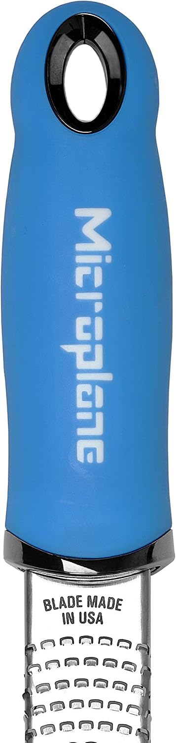 Premium Classic Zester Cheese Grater - Neon Blue