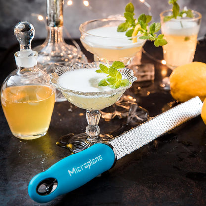 Premium Classic Zester Cheese Grater - Neon Blue