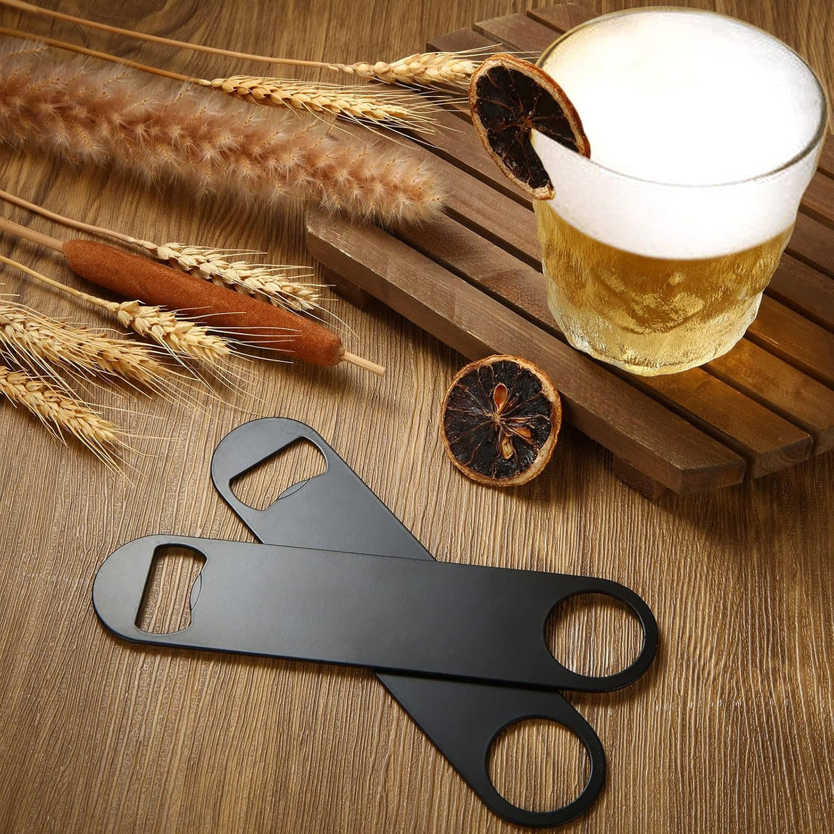 QTLCOHD 20 Pack Flat Bottle Opener - 7 Inch Stainless Steel Bottle Openers