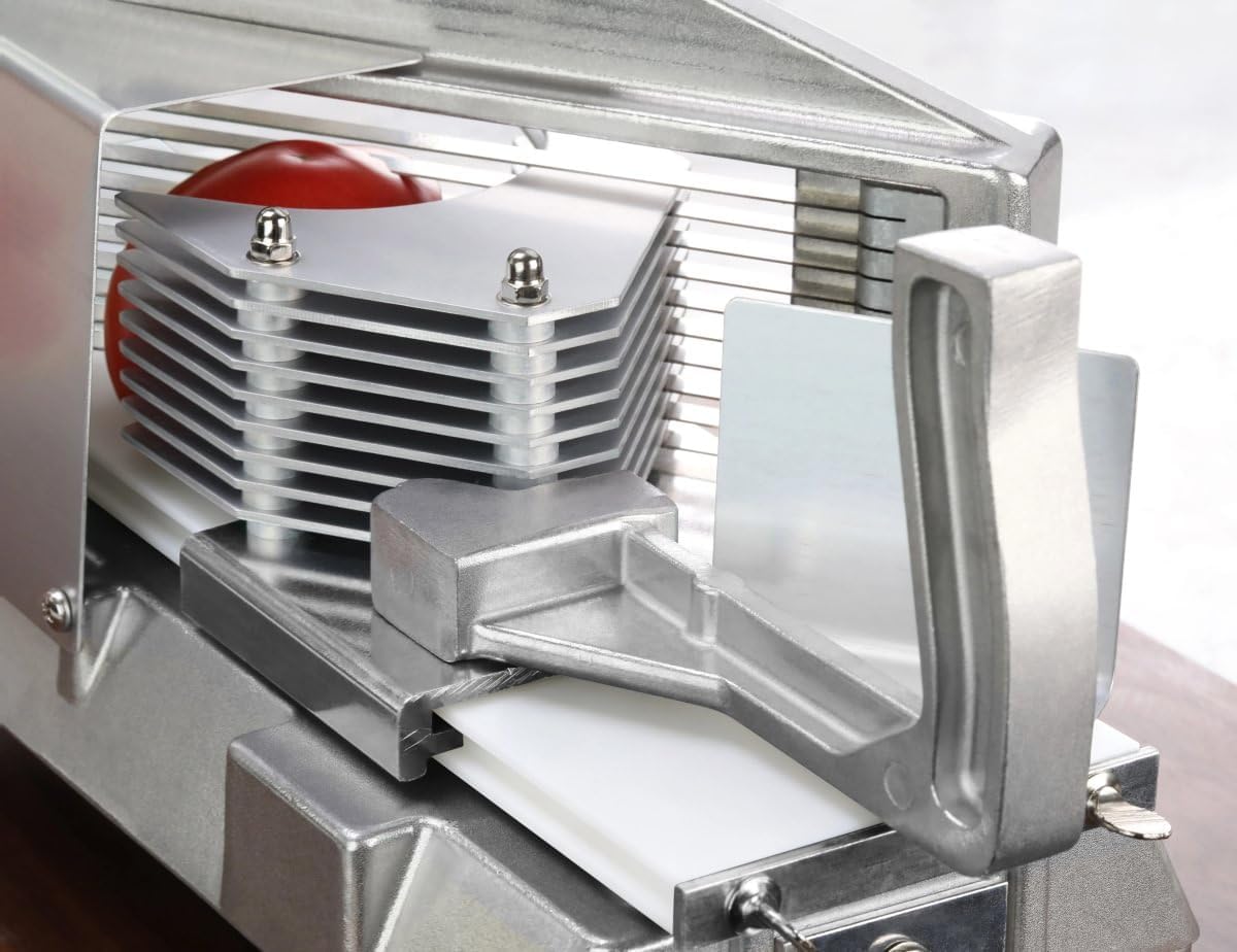 Commercial Tomato Slicer, 3/16-Inch, Aluminum Body with Stainless Steel Blades