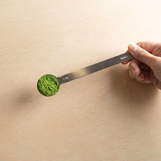 Stainless Steel Measuring Spoon/Scoop Set | 2g (1 teaspoon) and 6g (1 table spoon) Serving Of Matcha Powder
