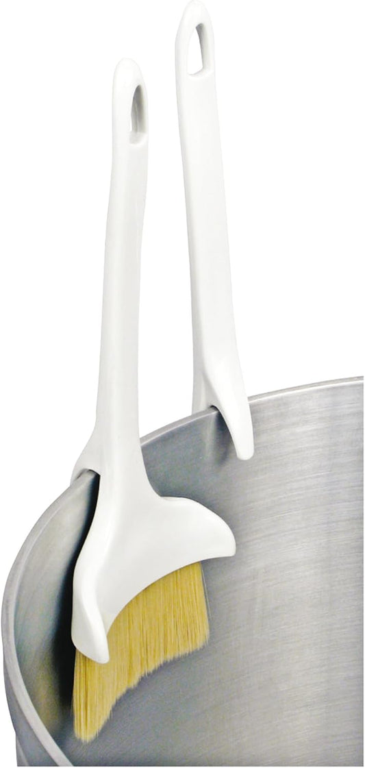 3-Inch Brush with Hook, Plastic Handle