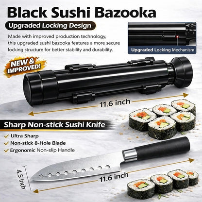 Sushi Making Kit, Complete Sushi Bazooka Set