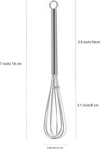 Mini Whisks 7 inch 4Pcs