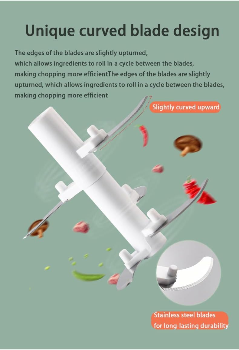 Manual Vegetable Choppers Food Processor, Portable Hand Pull String Garlic Mincer Onion Chopper, Large Capacity for Nuts, Veggies, Ginger, Herbs, etc., 900ml, Food Chopper Kitchen Cooking Tool