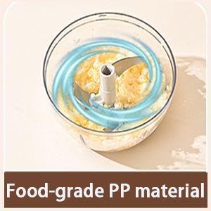 Manual Vegetable Choppers Food Processor, Portable Hand Pull String Garlic Mincer Onion Chopper, Large Capacity for Nuts, Veggies, Ginger, Herbs, etc., 900ml, Food Chopper Kitchen Cooking Tool