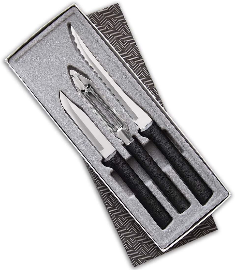 Peel, Pare & Slice Gift Set (S18), Silver