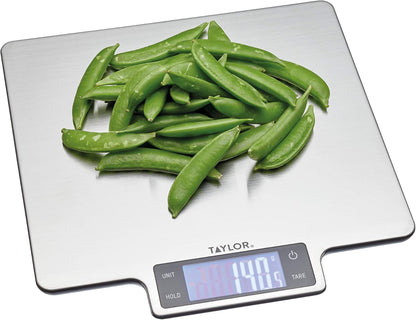 KitchenCraft Digital Kitchen Scale Dual Platform, Pro Professional Standard, Precision Accuracy and Tare Function, Brushed Stainless Steel, 5kg Capacity Black/Silver