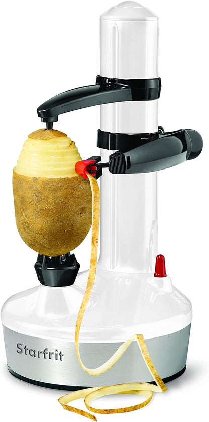 Rotato Express 2.0 + 6 Replacement Blades | Updated Model - Electric Peeler (White)