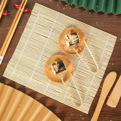 Sushi Making Kit 18 in 1 Sushi Bazooka Roller Set for Beginners with Mats, Sushi Knife, Chopsticks, Spreader, Avocado Slicer, Paddle, Cotton Bag Easy Machine Maker Homemade Kitchen Utensil 9 Tools