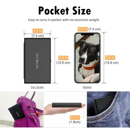 Gram Scale Digital Pocket Scales 0.01g 500g Small Jewelry Scale
