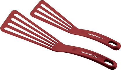 Rachael Ray Tools & Gadgets 2-Piece Nylon Spatula Set, Orange - 51211