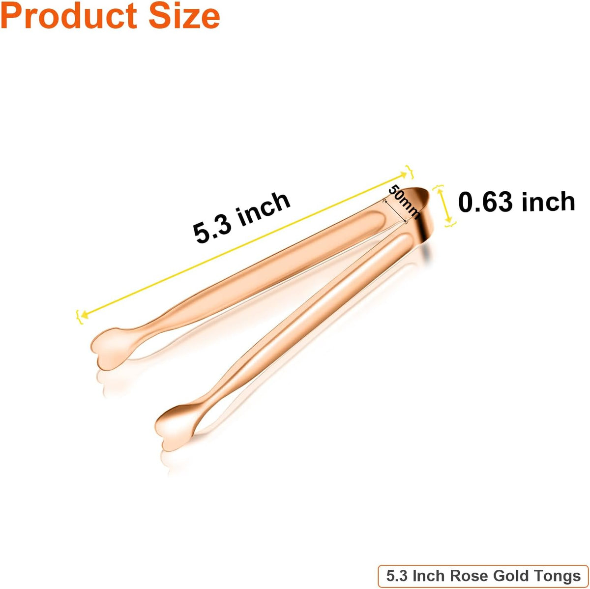 Mini Serving Tongs, 18-Packs Stainless Steel Sugar Tongs, 4.3inch Ice Tongs Kitchen Appetizers Tongs for Coffee Bar, Tea Party, Desserts Party, Sugar and Ice Bucket