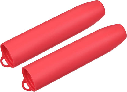 Silicone Garlic Peeler Tube, 2Pcs Garlic Roller Peeling Tube Garlic Cloves Skin Remover for Useful Kitchen Tools, Black