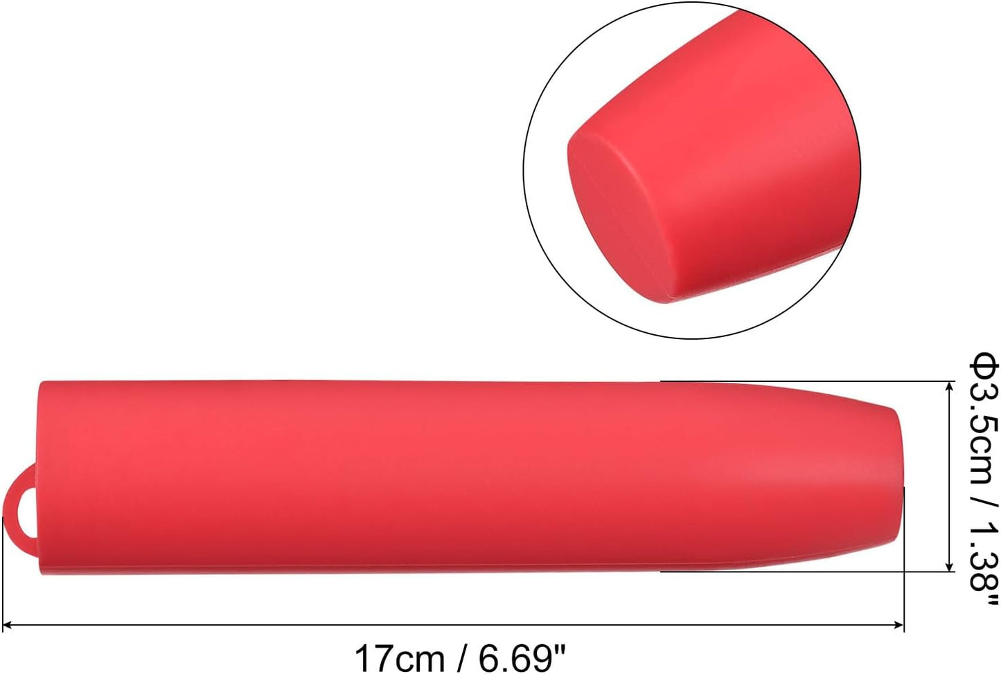 Silicone Garlic Peeler Tube, 2Pcs Garlic Roller Peeling Tube Garlic Cloves Skin Remover for Useful Kitchen Tools, Black