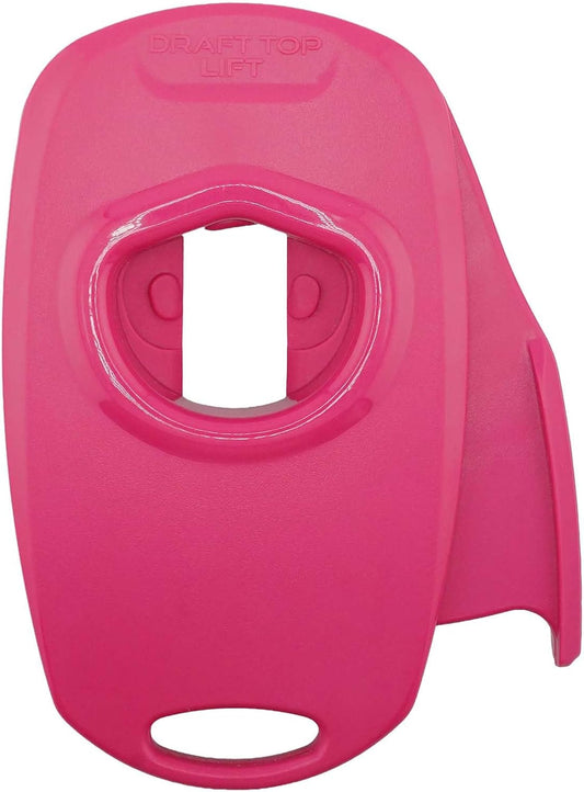 Lift Universal Topless Can Opener - Smooth Edge Aluminum Can Lid Remover For Beer, Cocktails, & Soda - Ideal For Tailgating & Garnishes, As Seen On Shark Tank, Made In The USA, Hot Pink