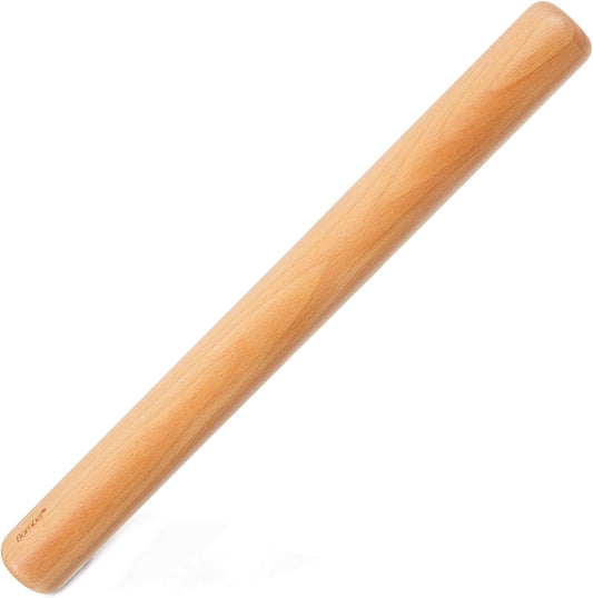Mini Wood Rolling Pin for Baking Small Wooden Rolling Dowel Stick Dough Roller for Kids, 11'' by 1.2''