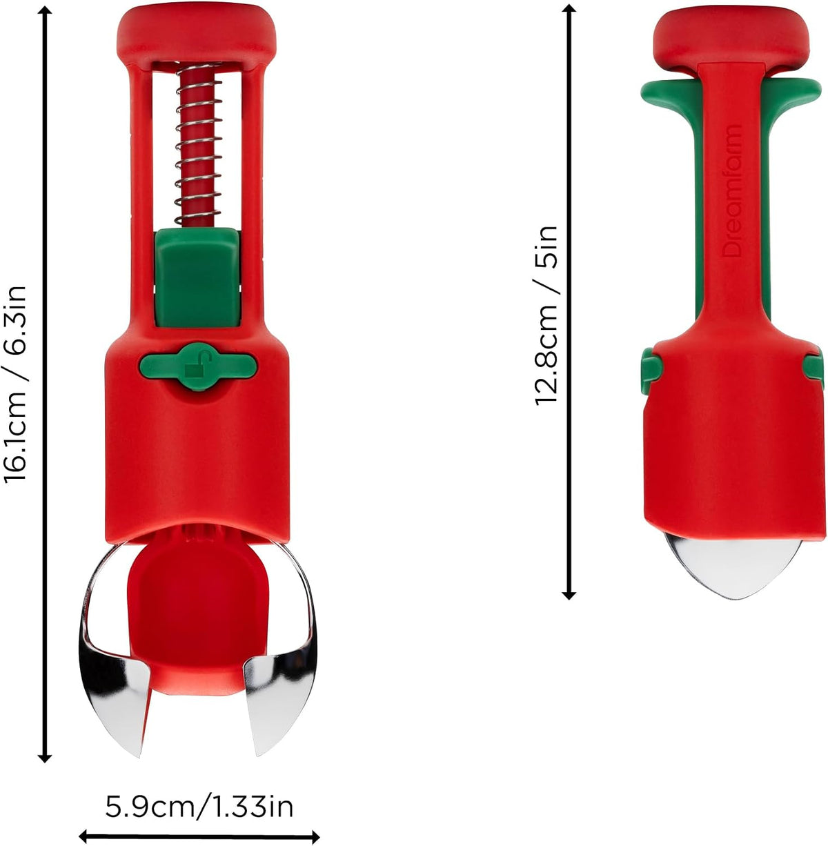 Hullapit 2-in-1 Cherry Pitter & Strawberry Huller Berry Tool