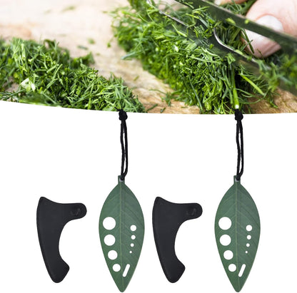 Herb Stripper Tool Stainless Steel, 9 Holes Herb Leaf Zipper Leaf Herb Stripper with 9 holes Leaf Remover Kale stripper Kitchen Tool for Chard Collard Greens Thyme and Rosemary