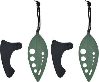 Herb Stripper Tool Stainless Steel, 9 Holes Herb Leaf Zipper Leaf Herb Stripper with 9 holes Leaf Remover Kale stripper Kitchen Tool for Chard Collard Greens Thyme and Rosemary