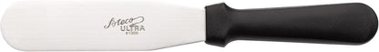 Ultra Straight Spatula with 6 by 1.5-Inch Stainless Steel Blade, Plastic Handle, Dishwasher Safe, Silver