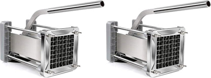 Pro French Fry Cutter for Potatoes with 1/4-1/2-3/8 Inch Blades