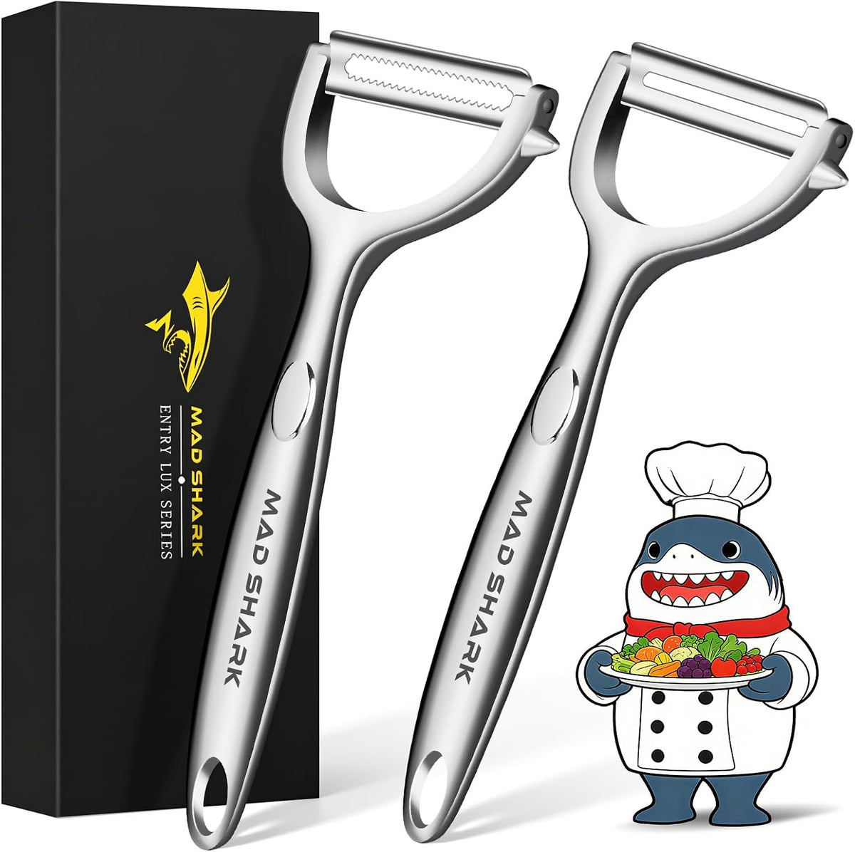 Ultra Sharp Potato Peelers for Kitchen Vegetable Peeler
