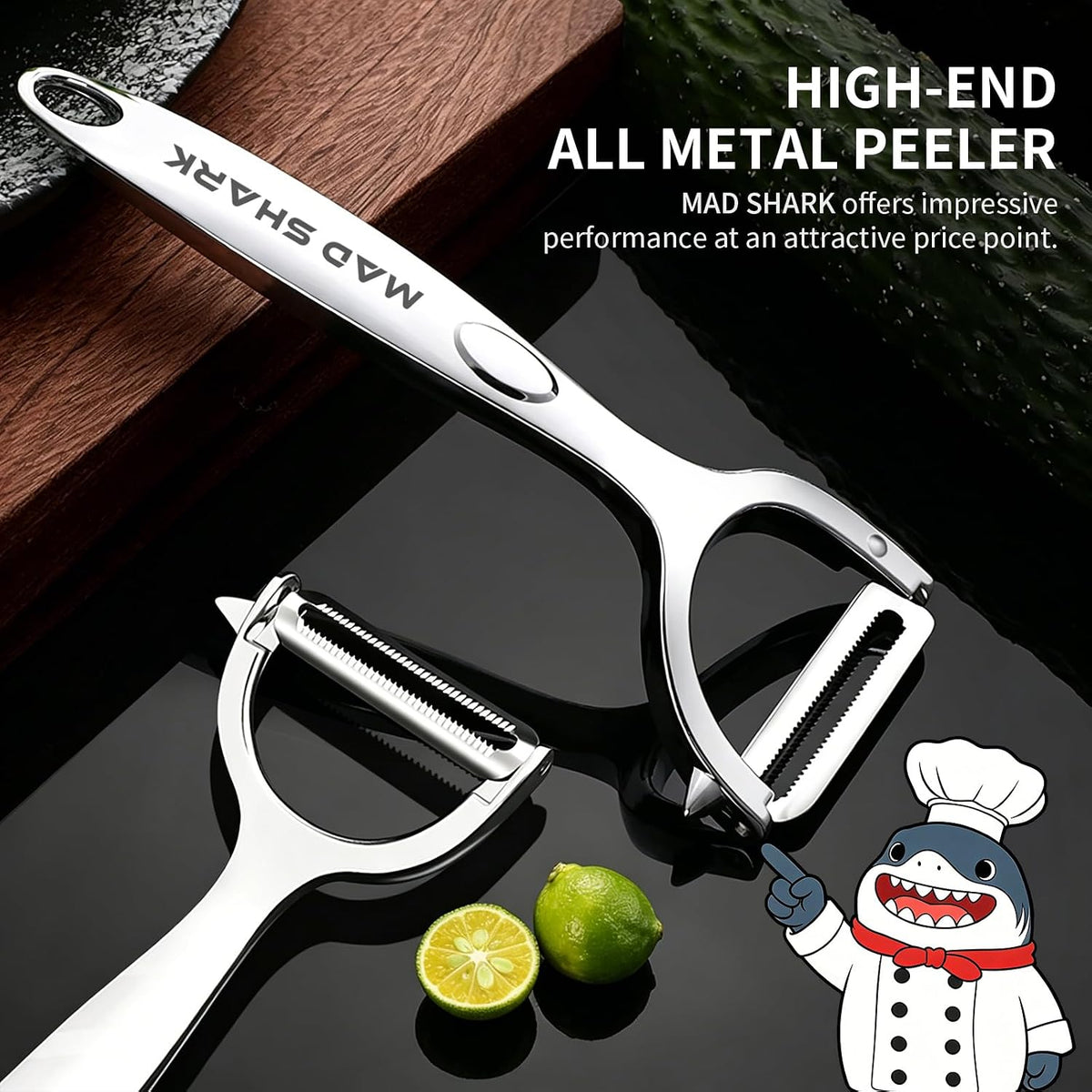 Ultra Sharp Potato Peelers for Kitchen Vegetable Peeler