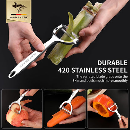 Ultra Sharp Potato Peelers for Kitchen Vegetable Peeler
