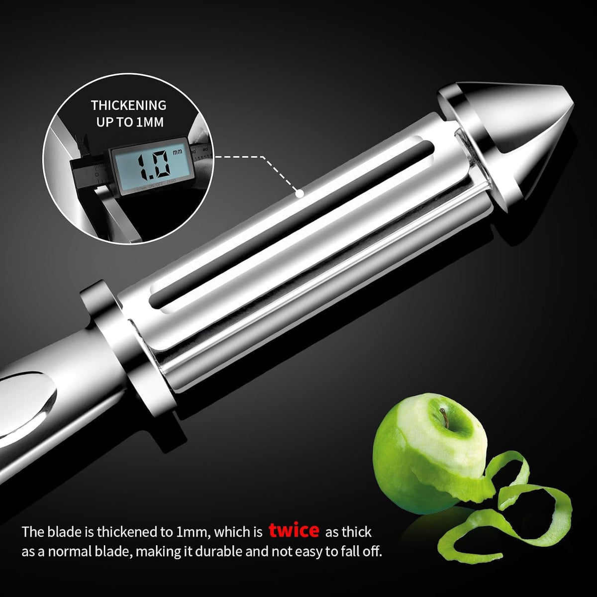 Ultra Sharp Potato Peelers for Kitchen Vegetable Peeler