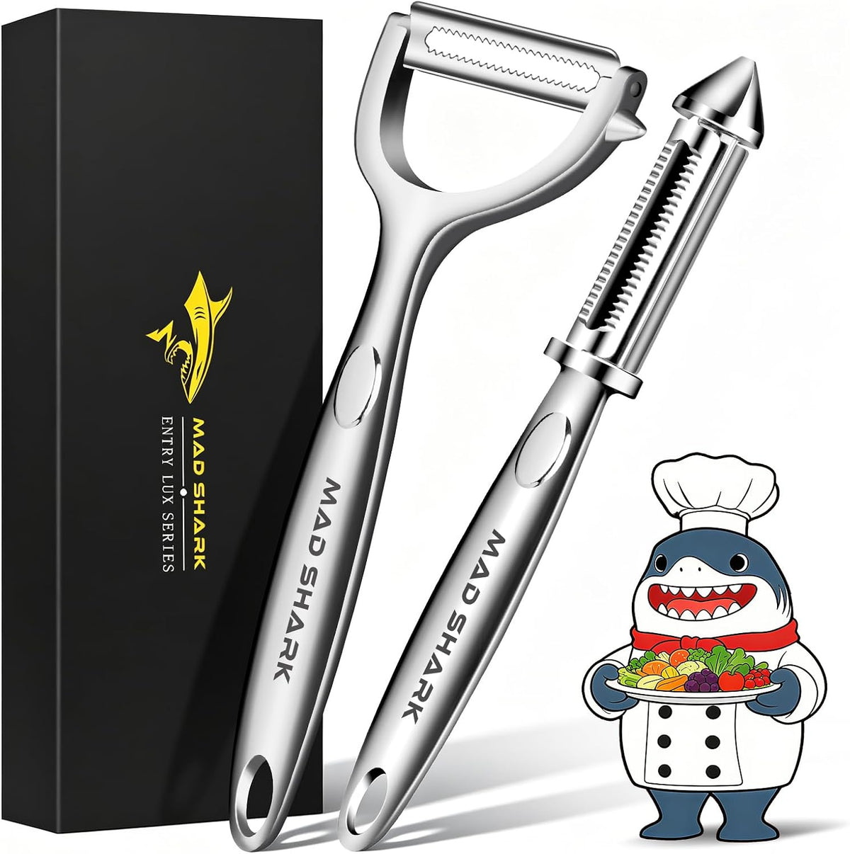 Ultra Sharp Potato Peelers for Kitchen Vegetable Peeler