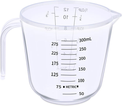 Measuring Cup, 3/4 Cup, Clear