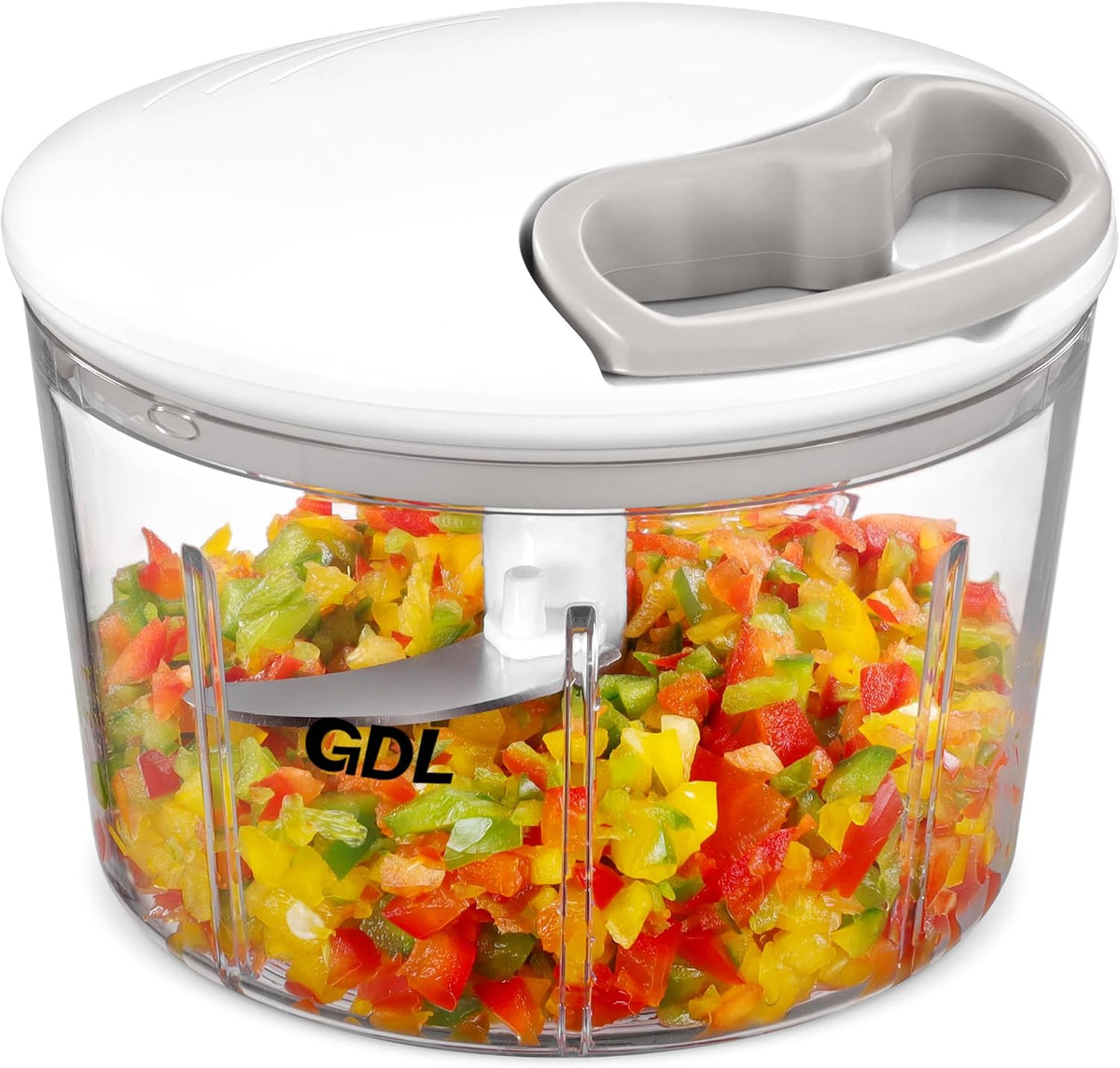 Food Chopper, Vegetable Chopper, Pull String Onion Chopper Dicer, 800ML