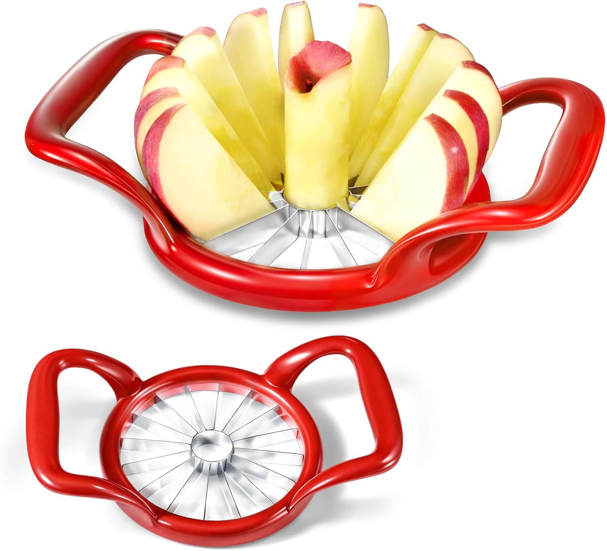 5.5 Inch Extra Large 16-Slice Apple Corer, Heavy Duty Divider Wedger Cutter