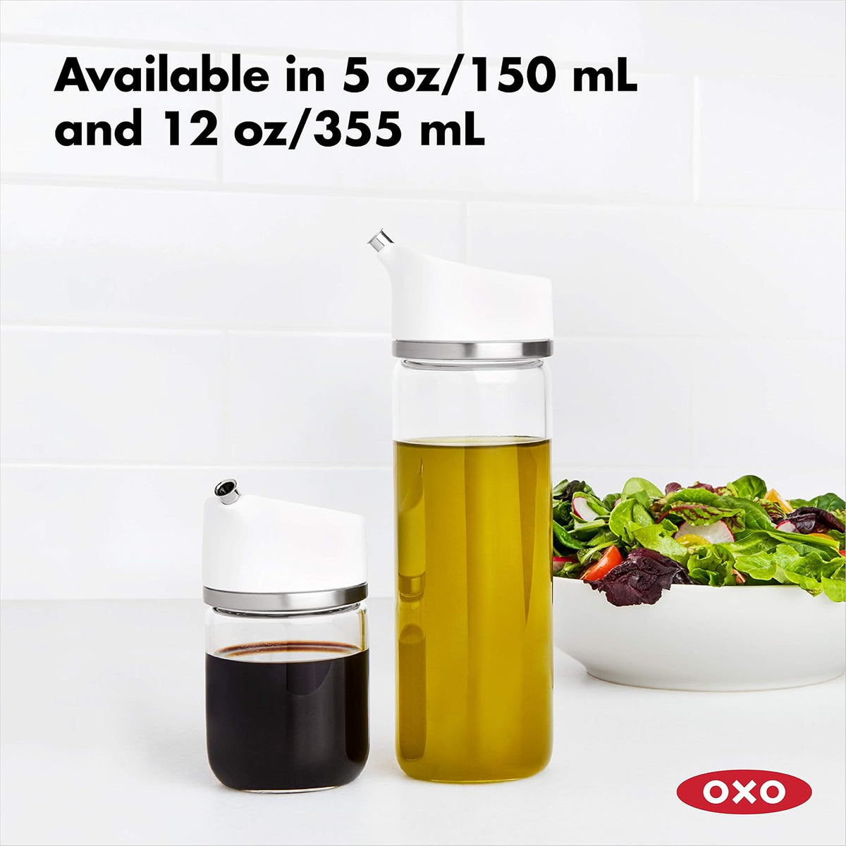 Good Grips 12 oz Precision Pour Glass Oil Dispenser