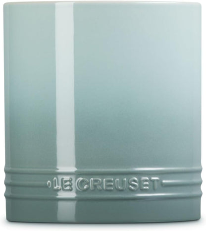 Stoneware Signature Straight Wall Utensil Crock, 1 qt., Sea Salt
