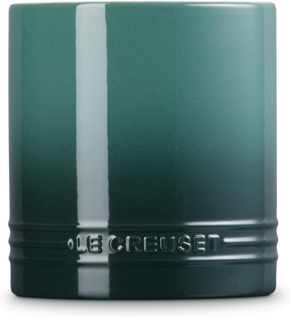 Stoneware Signature Straight Wall Utensil Crock, 1 qt., Sea Salt