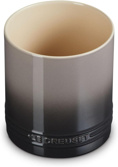 Stoneware Signature Straight Wall Utensil Crock, 1 qt., Sea Salt