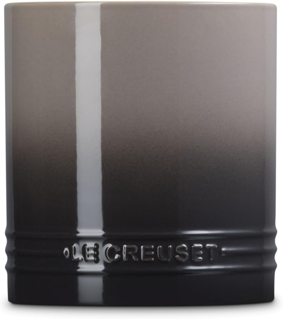 Stoneware Signature Straight Wall Utensil Crock, 1 qt., Sea Salt