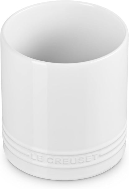 Stoneware Signature Straight Wall Utensil Crock, 1 qt., Sea Salt