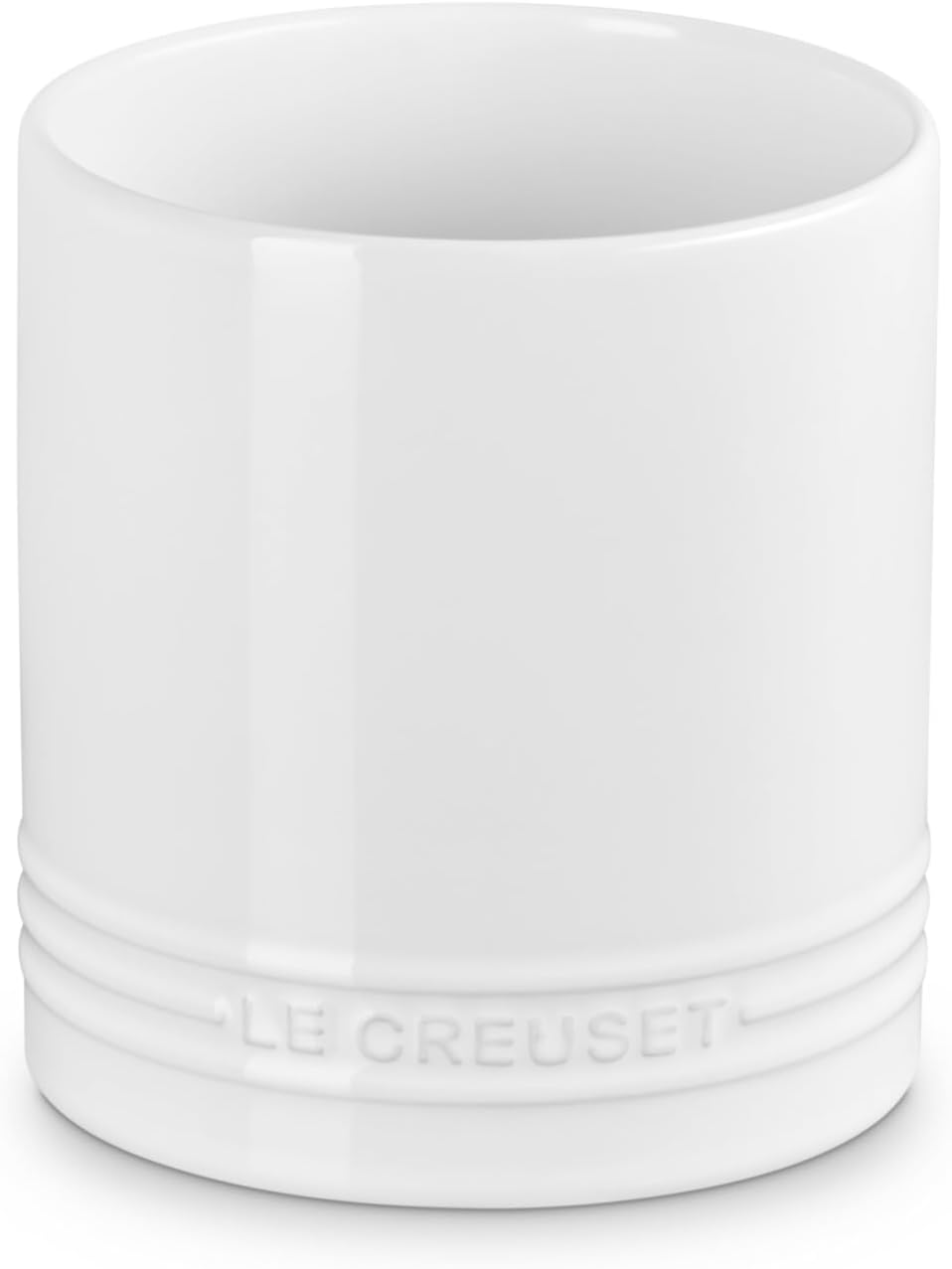 Stoneware Signature Straight Wall Utensil Crock, 1 qt., Sea Salt